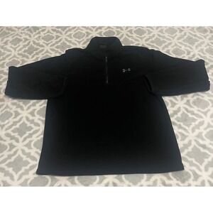Under Armour Black‎ Fleece 1/2 Zip Pullover Youth YXL JTG EG Athleisure